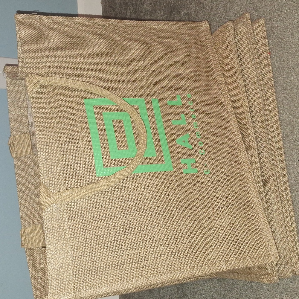 Hall Eco-Friendly Jute Tote Bag